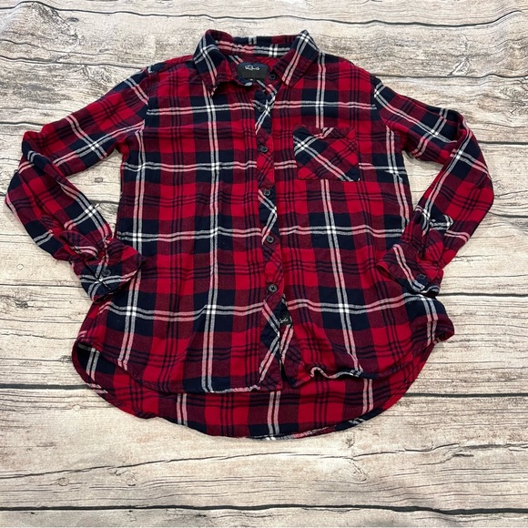 Rails Plaid Flannel Shirt size XS - Picture 1 of 9